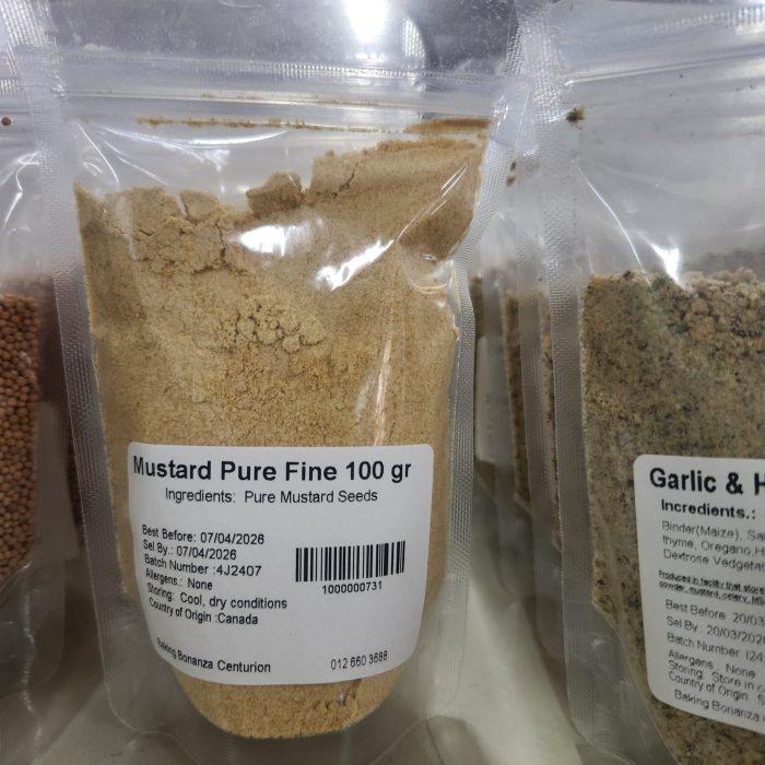 Mustard Powder Pure Fine